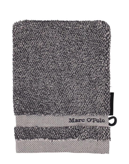 Marc O'Polo Melange Anthrazit / Silver Waschhandschuh 16 x 22 cm