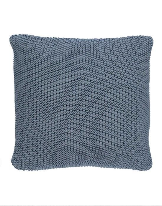 Marc O'Polo Nordic knit Smoke Blue Dekokissen 30 x 60 cm