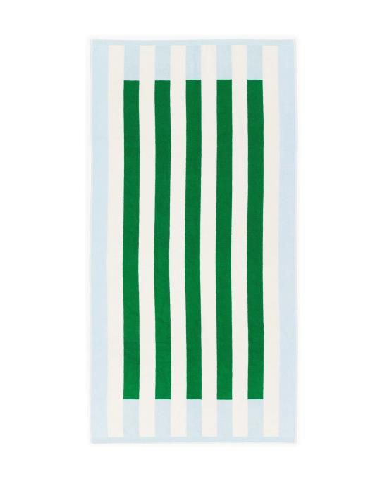 Marc O'Polo Tyge Vivid Green Strandhandtuch 100 x 200 cm