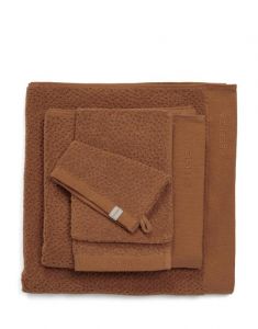 ESSENZA Connect Organic Breeze Leather Brown Waschhandschuh 16 x 22 cm