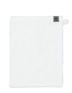 ESSENZA Connect Organic Uni Weiß Waschhandschuhe 16 x 22 cm