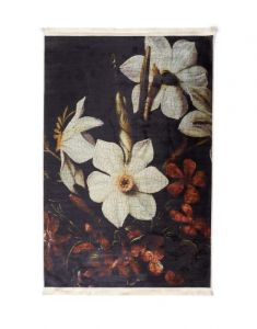 Daffodils Reunited Schwarz Teppich 120 x 180 cm