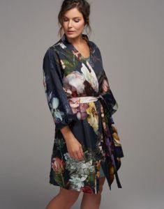 ESSENZA Fleur Nightblue Kimono XL