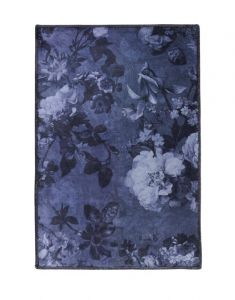 ESSENZA Flora Nightblue Teppich klein 60 x 90 cm