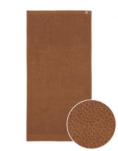 ESSENZA Connect Organic Breeze Leather Brown Handtuch 70 x 140 cm
