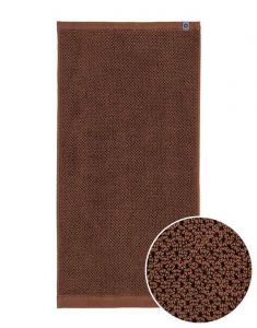 ESSENZA Connect Organic Uni Leather Brown Handtuch 70 x 140 cm