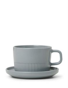 Marc O'Polo Moments Soft Grey Kaffeetasse & Untertasse 20 cl