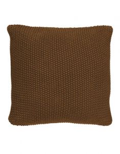 Marc O'Polo Nordic knit Toffee Brown Dekokissen 50 x 50 cm