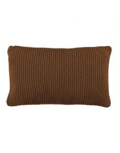 Marc O'Polo Nordic knit Toffee Brown Dekokissen 30 x 60 cm