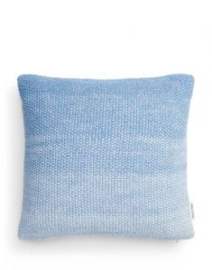 Marc O'Polo Nordic knit melange Denim blue Dekokissen 50 x 50 cm