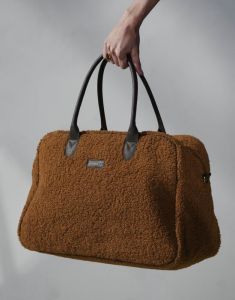 ESSENZA Pebbles Teddy Leather Brown Weekendtasche One Size