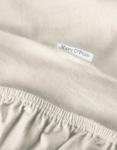 Marc O'Polo Premium Organic Jersey Ecru Spannbettlaken 180-200 x 200-220 cm