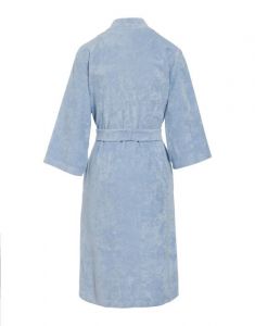 ESSENZA Sarai Uni Blue fog Kimono L