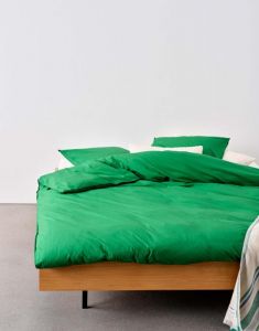 Marc O'Polo Tove Vivid Green Bettwäsche 155 x 220 cm