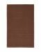 ESSENZA Connect Organic Uni Leather Brown Badematte 60 x 100 cm