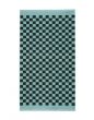 Marc O'Polo Checker Aquamarine Handtuch 50 x 100 cm