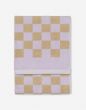 Marc O'Polo Checker Flieder Handtuch 50 x 100 cm