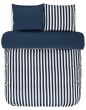Marc O'Polo Classic Stripe Indigo Blue Bettwäsche 140 x 200 cm