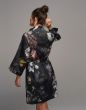 ESSENZA Sarai Fleur Festive Blooming Black Kimono S